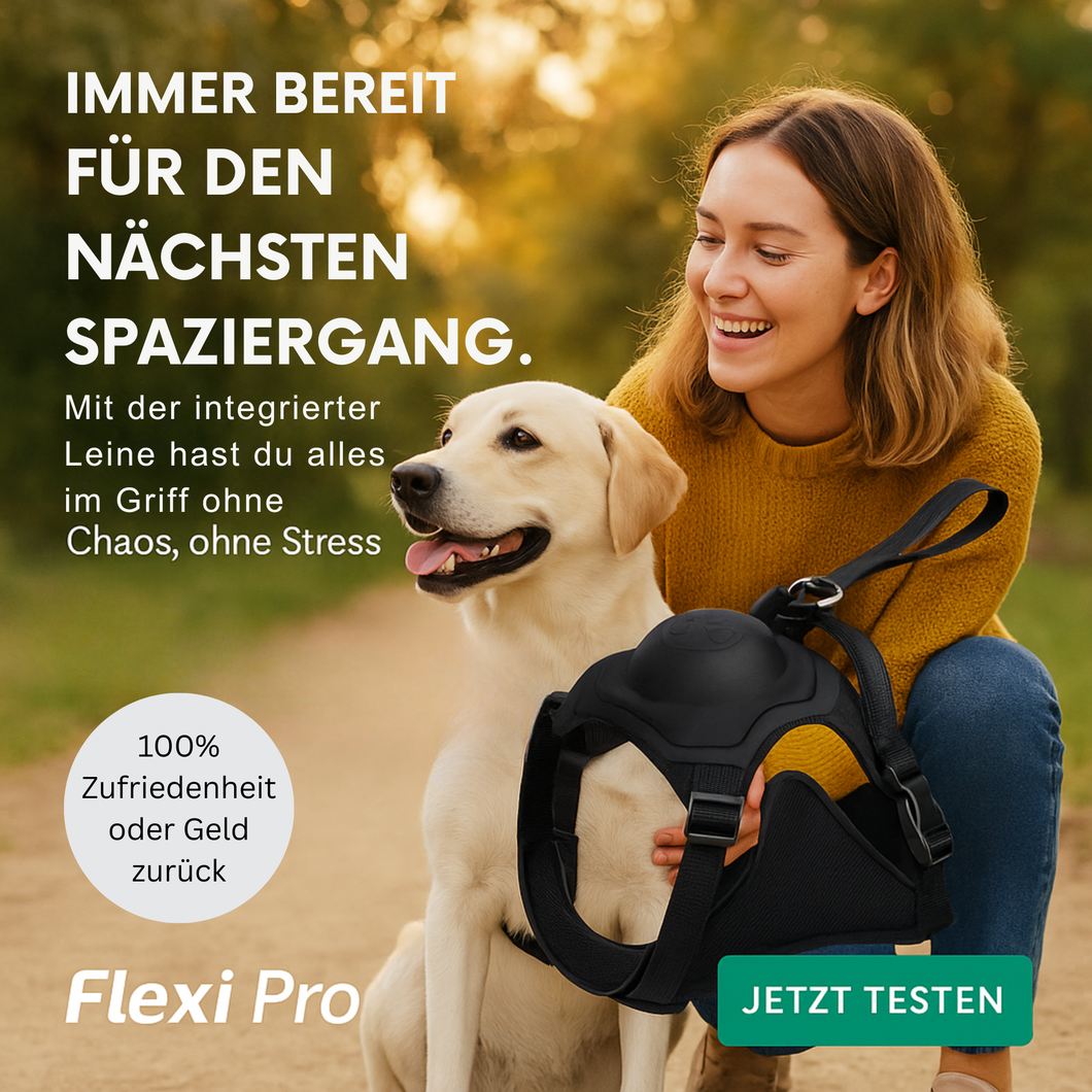 Flexi Pro –  mit integrierter Leine